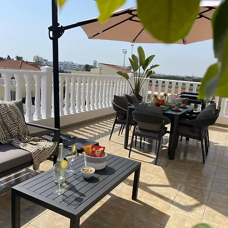 Star In Front Nissi Whit Sea View